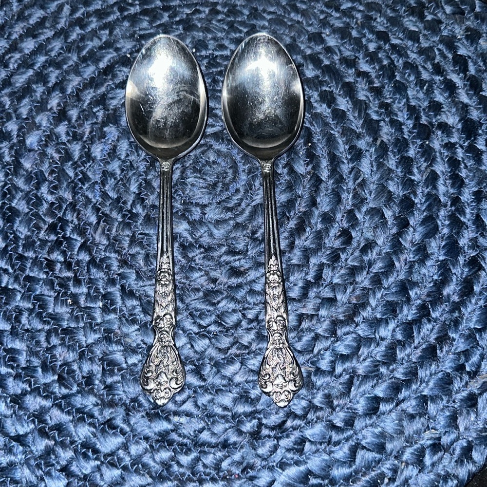 Vintage Serving Spoon Stainless steel-Versailles Lot of 2